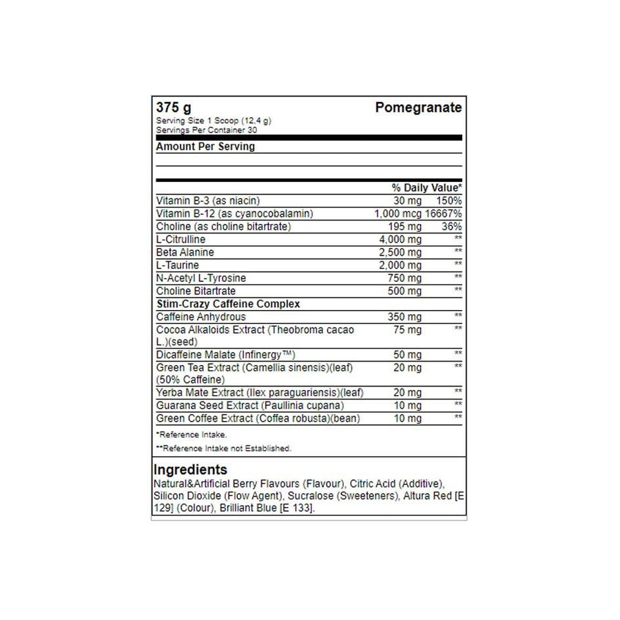 5% Nutrition 5150 Pre-Workout 375g