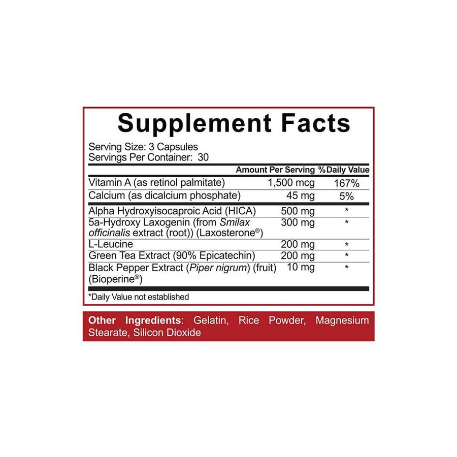 5% Nutrition Bigger by the day 90 caps