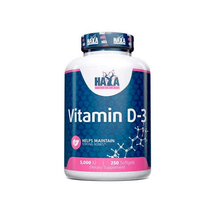 Haya Labs Vitamin D3 - 5000 IU - 250 Softgels