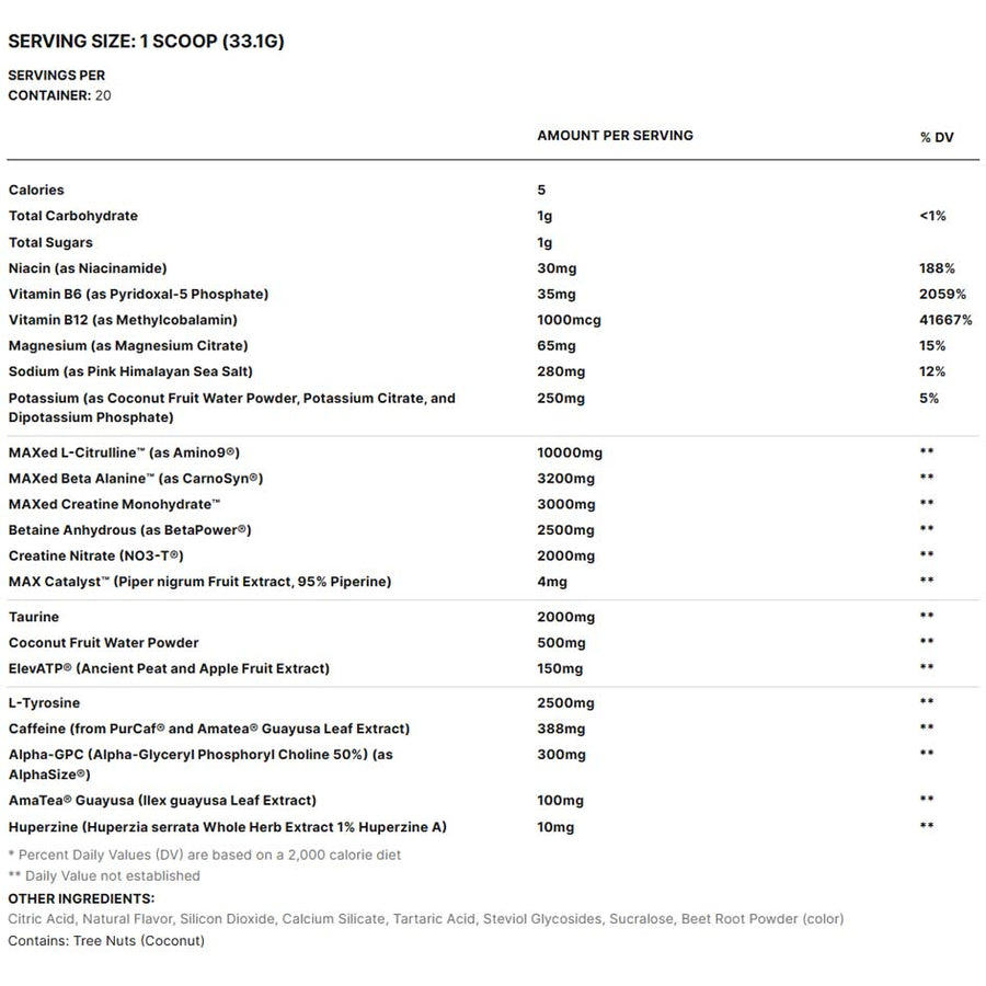 Kaged Muscle – Pre-Kaged Elite 720 g