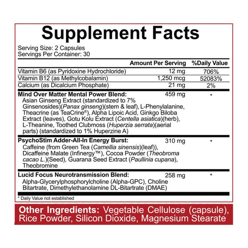5% Nutrition Mentality 60 caps - getboost3d