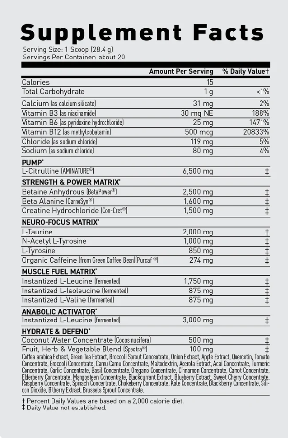Kaged – Muscle Pre Kaged 560 g