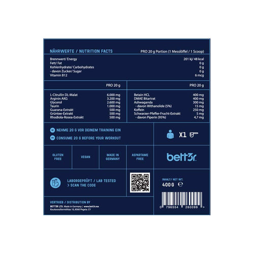 bett3r – PRE 400 g
