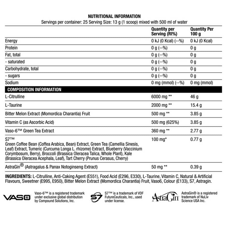 Chaos Crew Pump the Chaos Extreme 25 Servings (MHD-Ausverkauf)