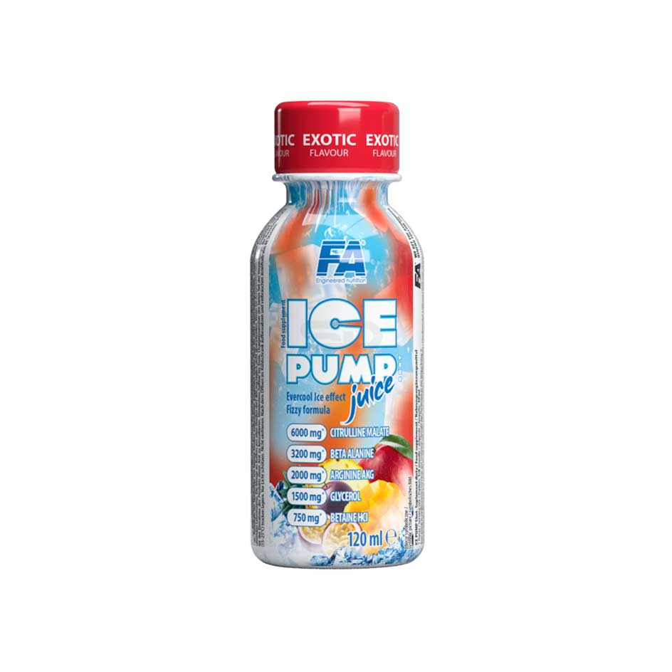 FA Nutrition Xtreme Ice Pump SHOT 120ml (MHD-Ausverkauf)