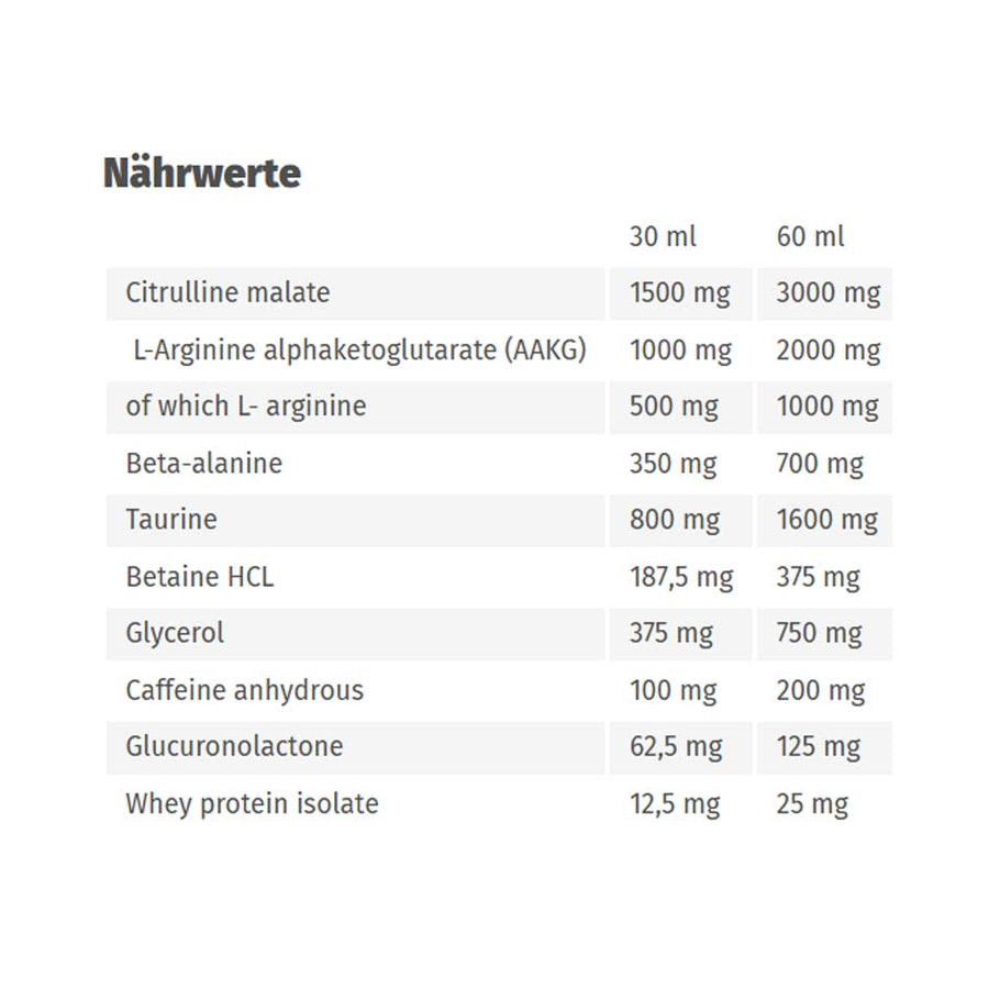 FA Nutrition Xtreme Ice Pump SHOT 120ml (MHD-Ausverkauf)