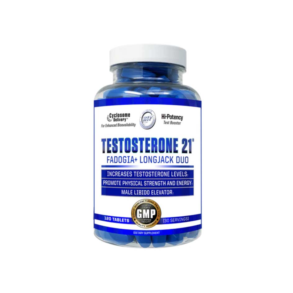 Hi-Tech Pharma Testosterone 21® 120 tabs