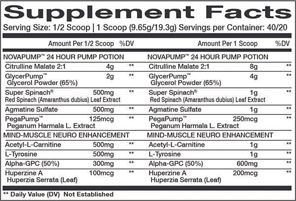 InnovaPharm - NovaPump Neuro 386g - getboost3d