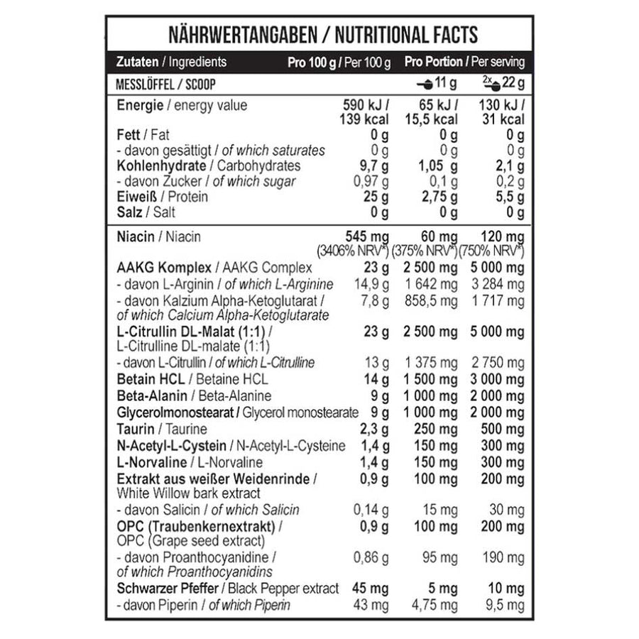MST Nutrition Pump Killer 330g