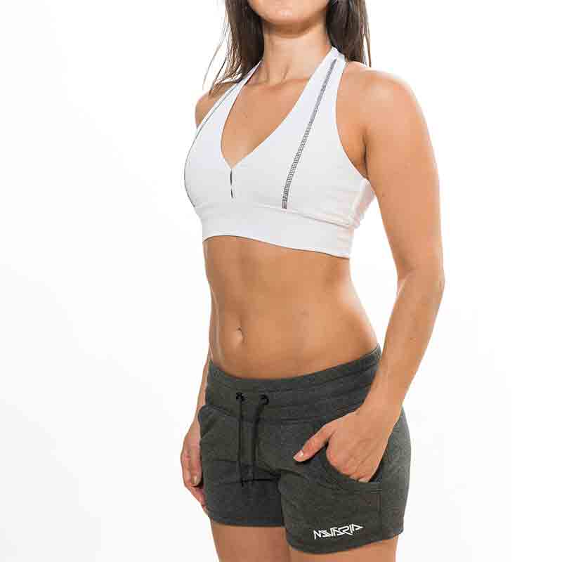 Mutaria Sport Bra White - getboost3d