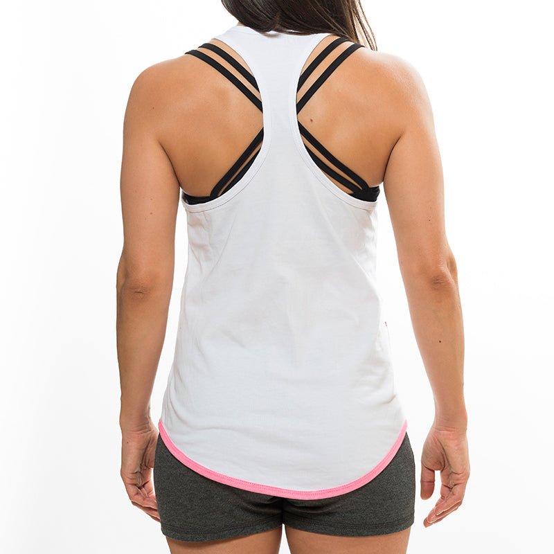 Mutaria Tank T-Back White - getboost3d