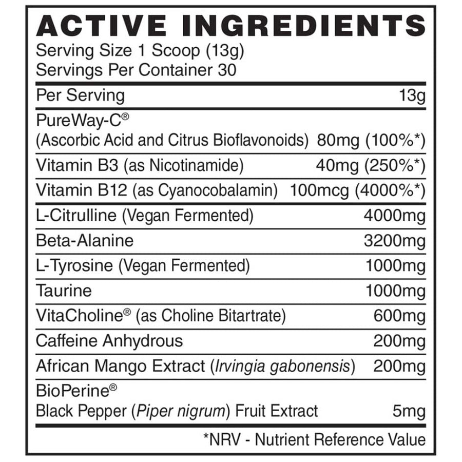 Naughty Boy Energy 390g