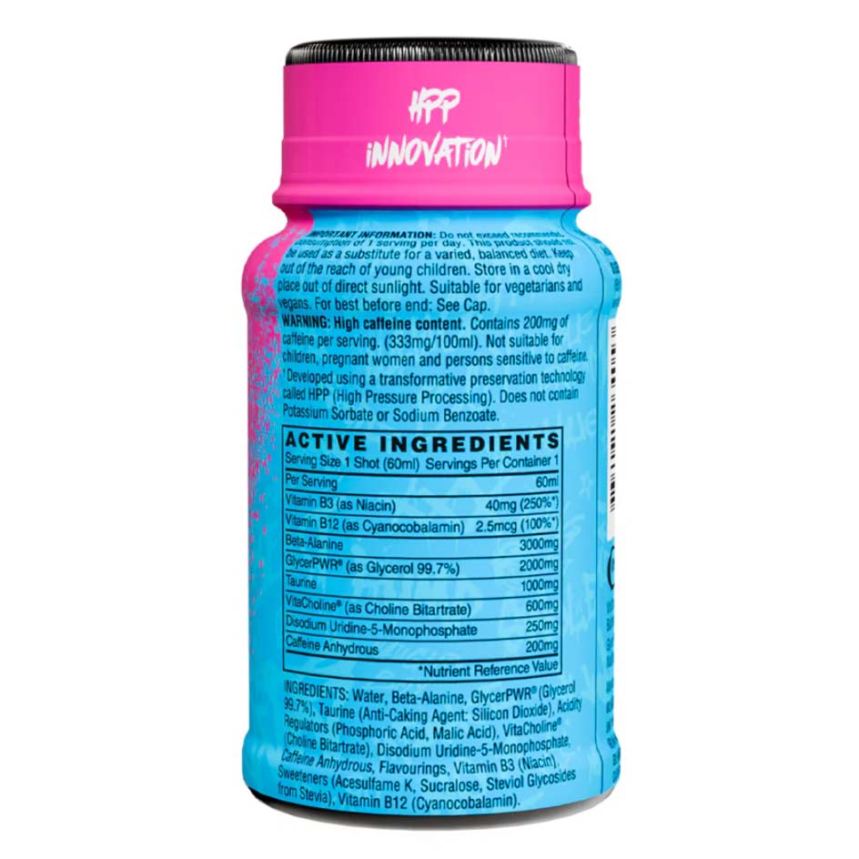 Naughty Boy Menace Pre-Workout SHOT 60ml (MHD Ausverkauf)