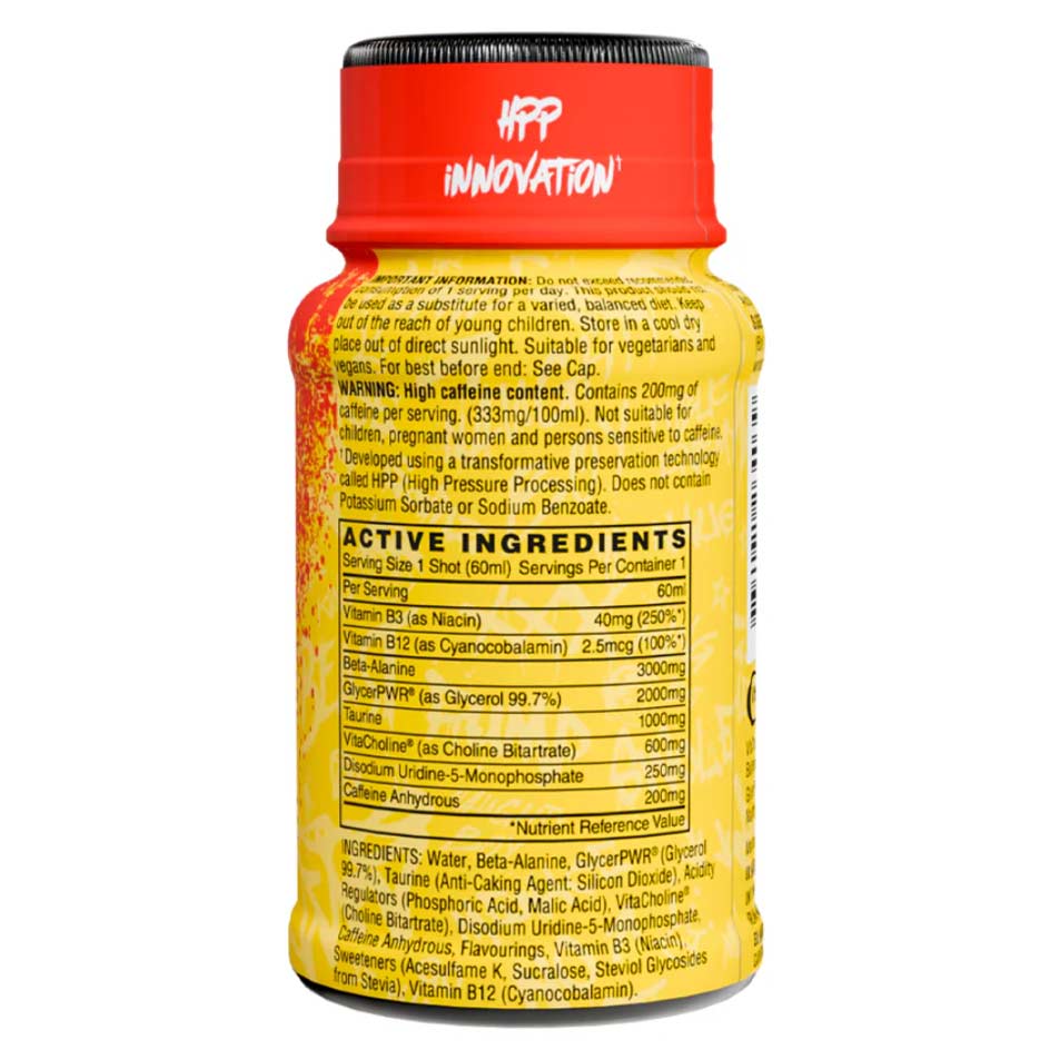 Naughty Boy Menace Pre-Workout SHOT 60ml (MHD Ausverkauf)