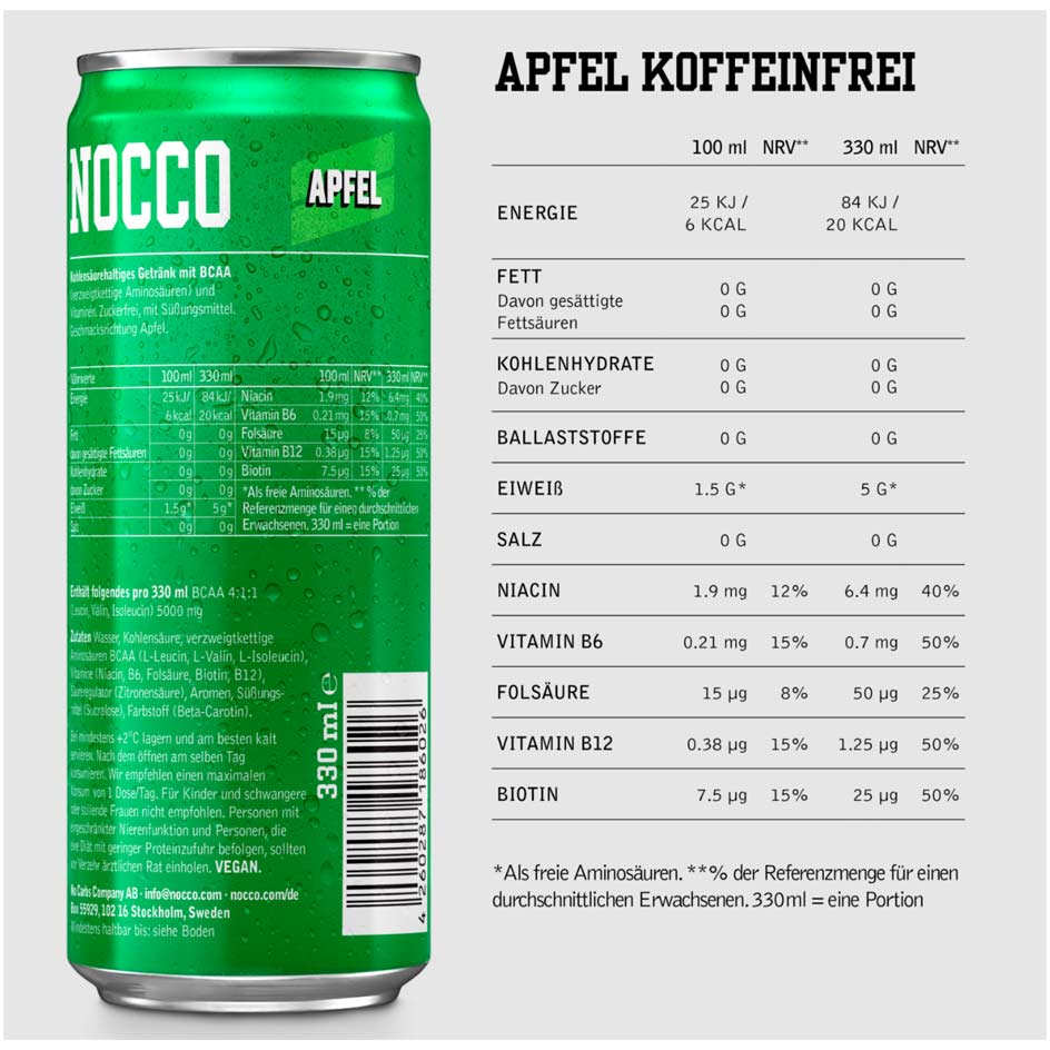 Nocco BCAA+ 330ml