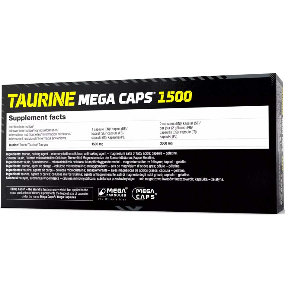 Olimp Taurine Mega Caps 1500 / 120 caps