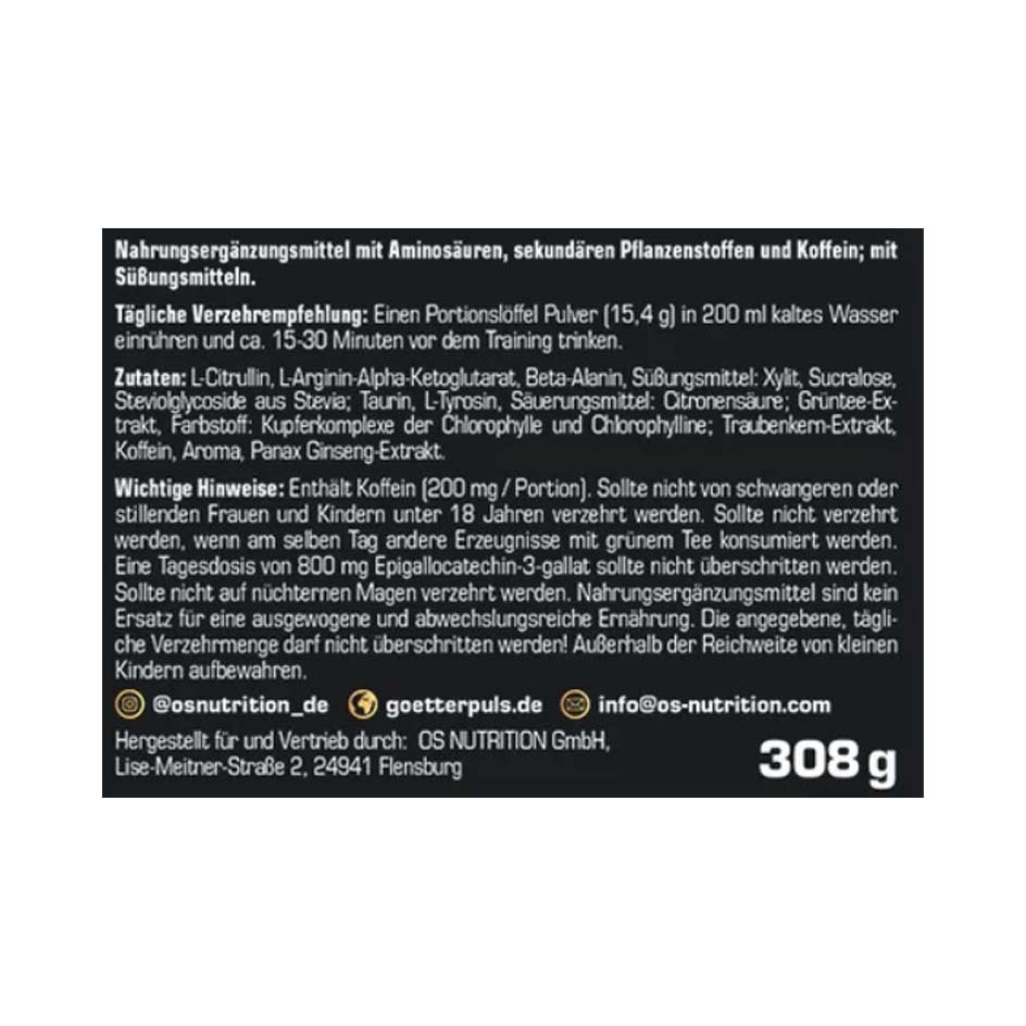 OS Nutrition Götterpuls 308g