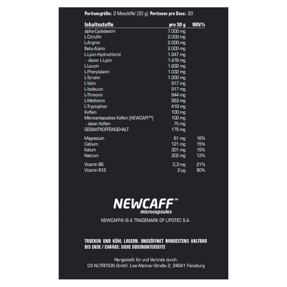 OS Nutrition Götterpuls Rabona 600g (MHD-Ausverkauf)