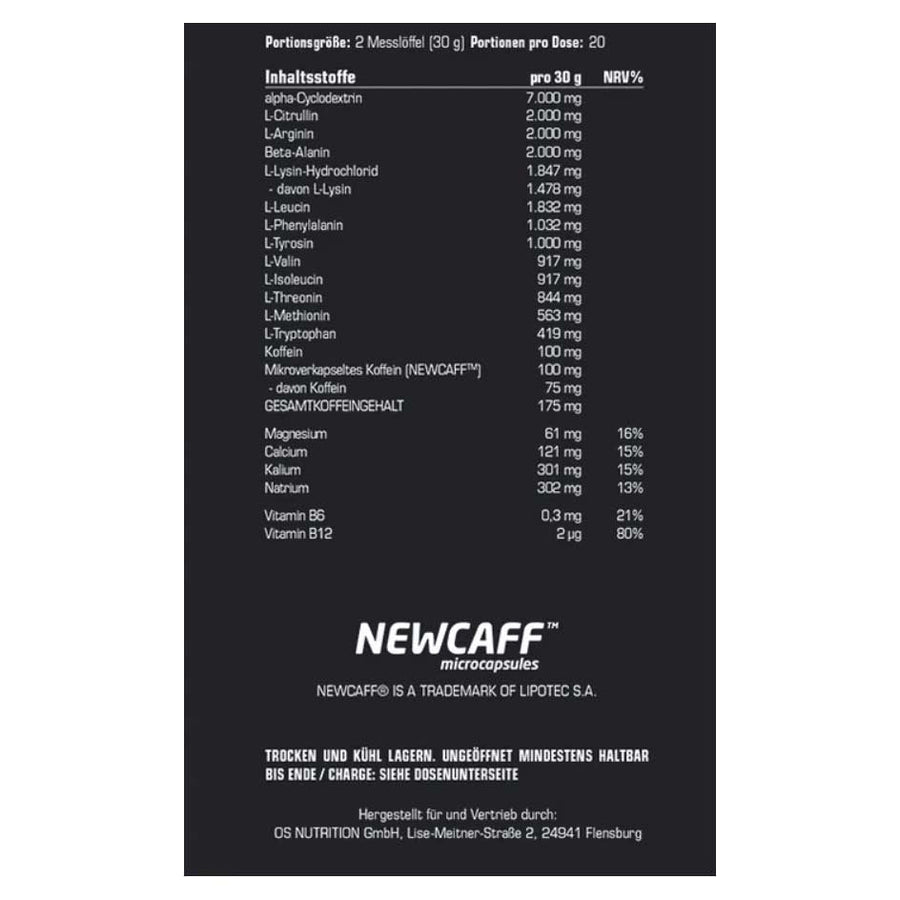 OS Nutrition Götterpuls Rabona 600g (MHD-Ausverkauf)
