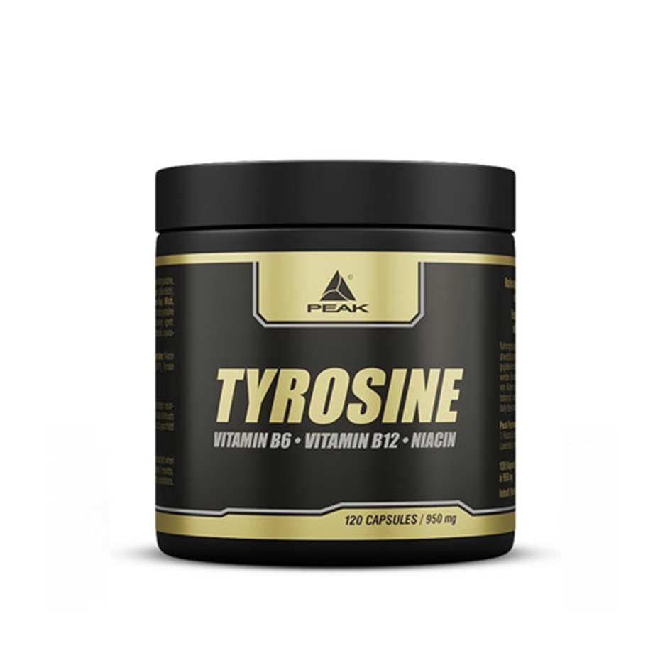 PEAK Tyrosine 120 caps - getboost3d