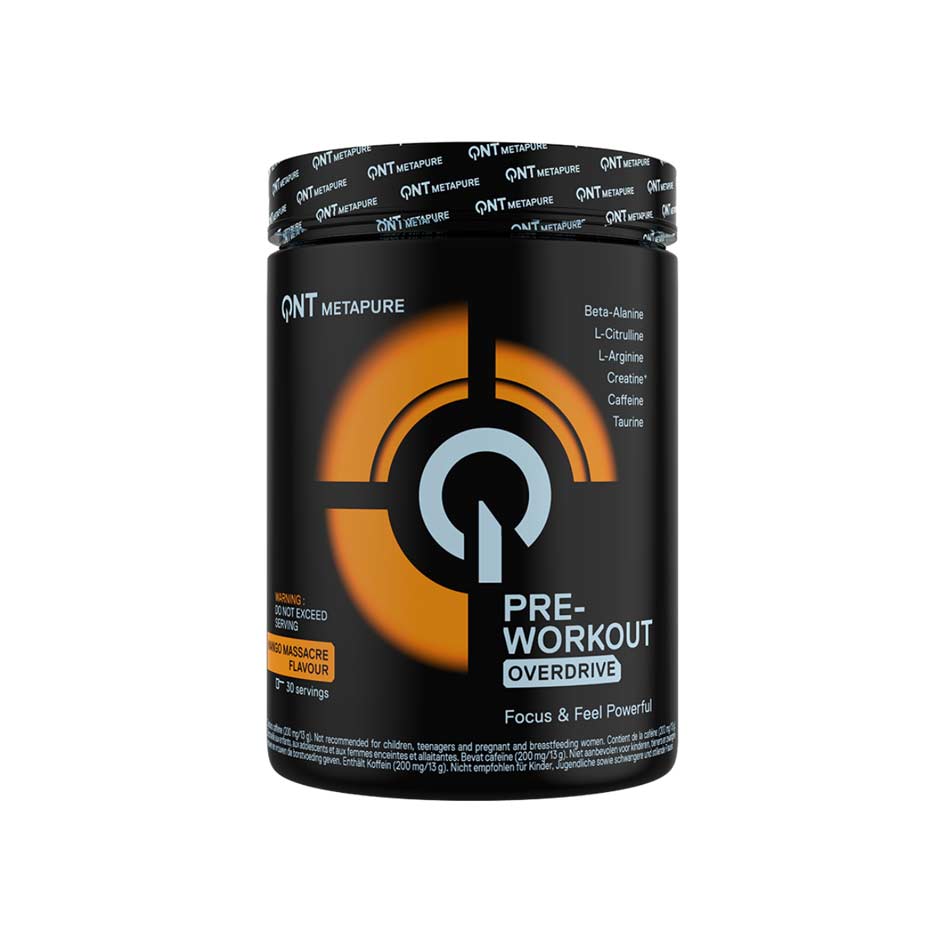 QNT Nutrition Pre - Workout Overdrive 390g - getboost3d