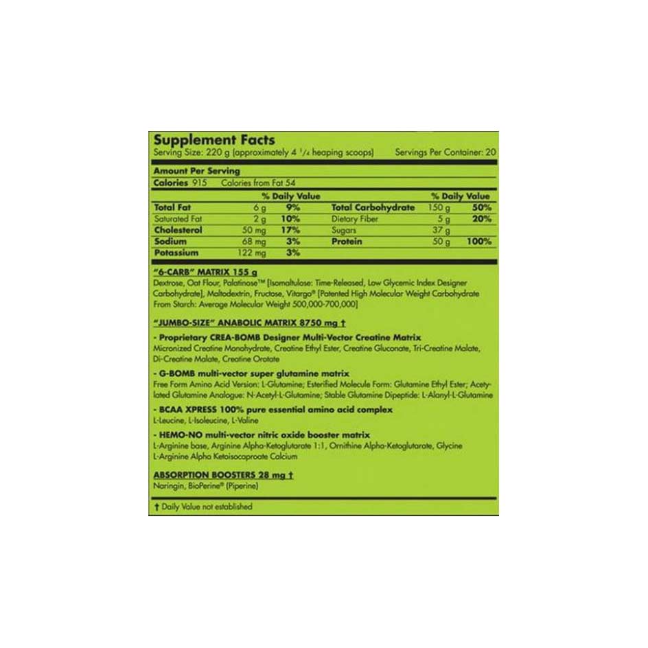 Scitec Nutrition Jumbo 4400g - getboost3d