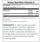 Scitec Nutrition Vitamin E 100 caps (MHD-Ausverkauf)