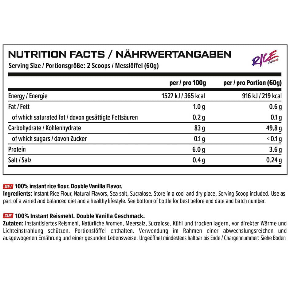 VAST Instant Rice Pudding 900g (MHD-Ausverkauf)