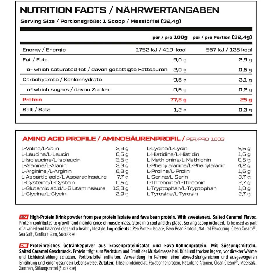 VAST PRO PLANT Plant-Based Protein Isolate 900g - getboost3d