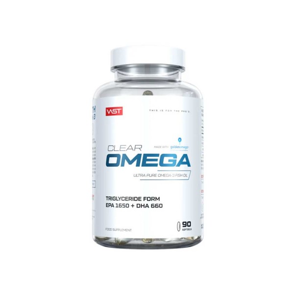 Vast Clear Omega 90 Softgels Dose