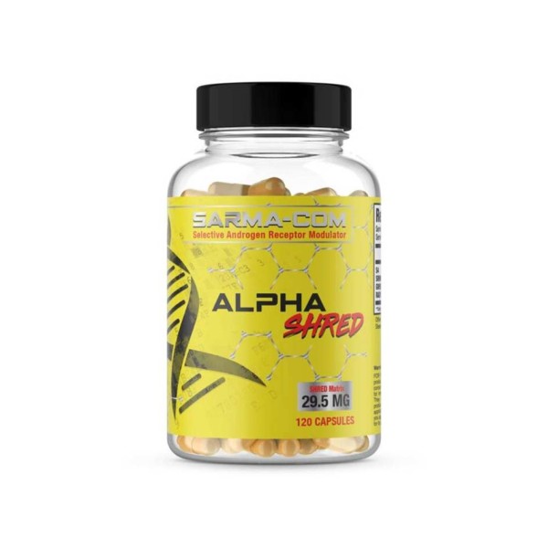 Sarma-Com Alpha Shred 120 Kapseln Dose