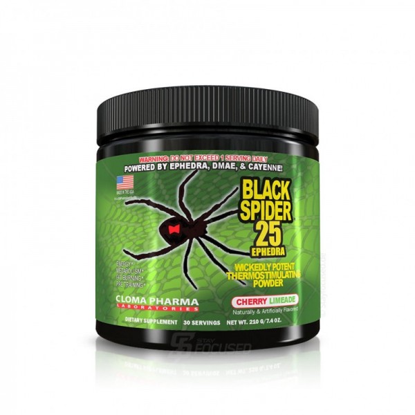 Cloma Pharma Black Spider Powder 210g Dose